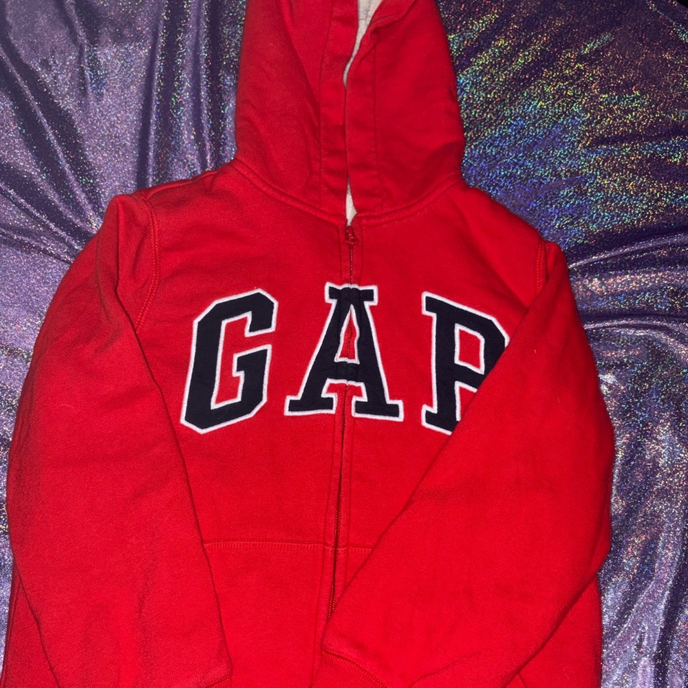 Gap Fleece Zip Up Hoodie